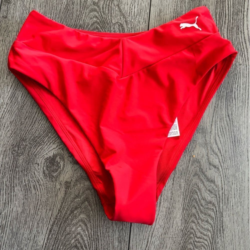 Puma Women's Red Swim Bottom NWOT